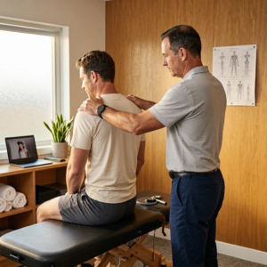 Chiropractor for Limited Spinal Rotation