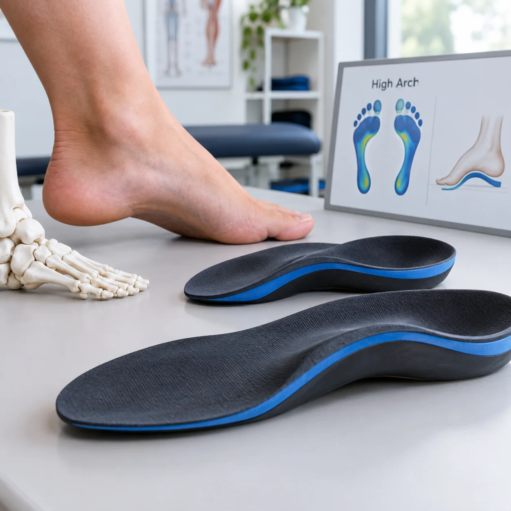 Custom Orthotics for High Arches